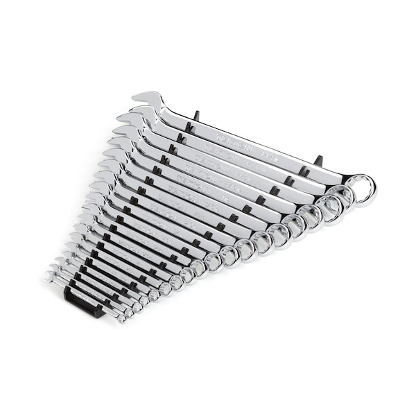 Tekton Combination Wrench Set with Rack, 19-Piece (1/4 - 1-1/4 in.) WCB91102 - main