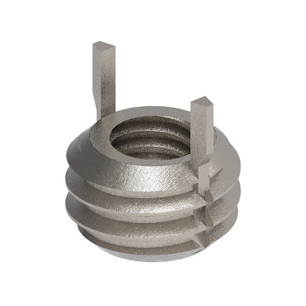 Zoro Select Key Locking Thread Insert, Thin Wall, 2 Keys, M3-0.50 Int Thrd Sz, M5-0.80 Ext Thrd Sz, 10 PK 217-077384 - main