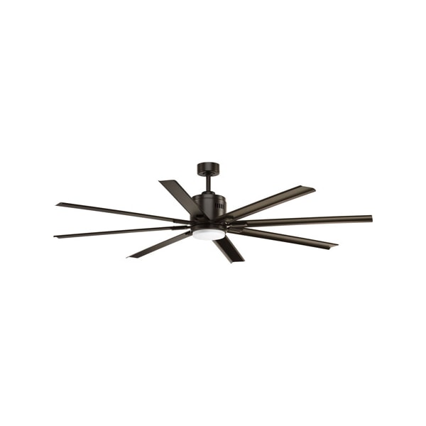 Progress Lighting Ceiling Fan, 8 Blades, Six speed , manual reverse control Speeds, 120V, 72 in W P2550-2030K - main