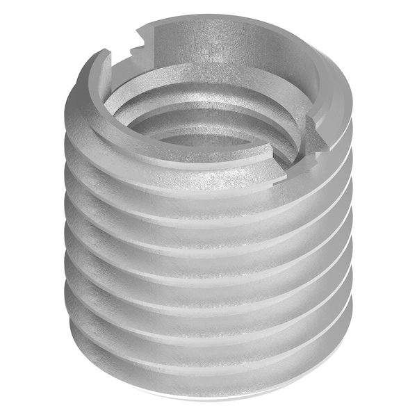 Zoro Select Standard Wall Self Locking Thread Insert, M12-1.75 Int Thrd Sz, Steel EZ-450-12 - main