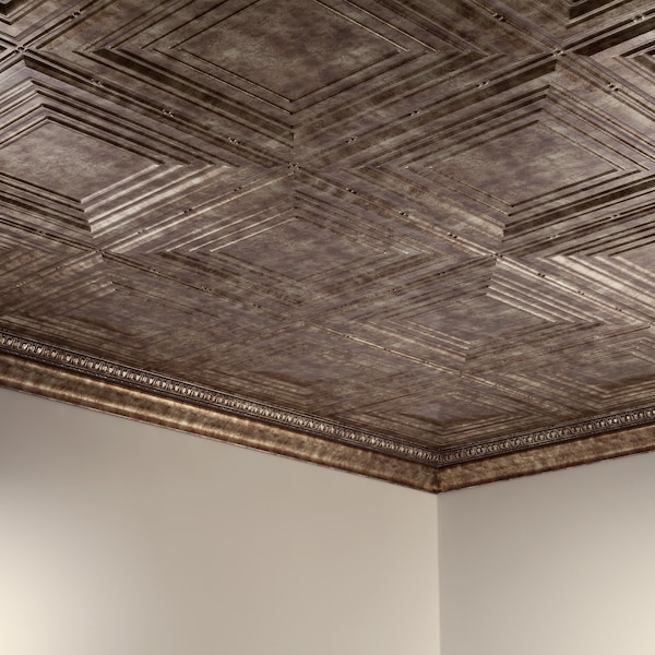 Fasade Traditional 3 2Ftx4Ft Glue Up Ceili, PK 5, 5 PK PG5217 - main