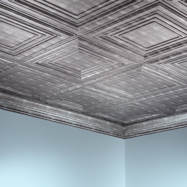 Fasade Traditional 3 2Ftx4Ft Glue Up Ceili, PK 5, 5 PK PG5221 - main