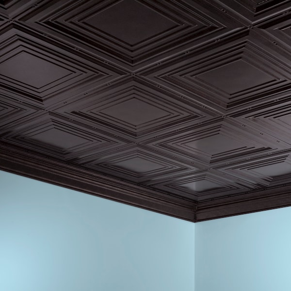 Fasade Traditional 3 2Ftx4Ft Glue Up Ceili, PK 5, 5 PK PG5227 - main