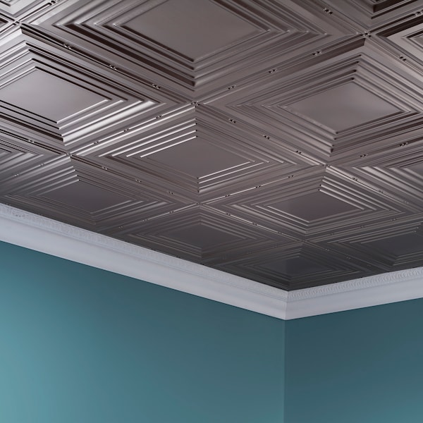 Fasade Traditional 3 2Ftx4Ft Glue Up Ceili, PK 5, 5 PK PG5229 - main