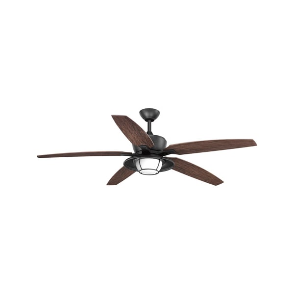 Progress Lighting Montague, 60", Outdoor Ceiling Fan, 3 Speed, Manual Reverse Speeds, 120V, 60 in W P2564-8030K - main