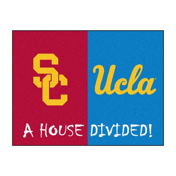 Fanmats USCUCLA House Divided Rug 8808 Zoro