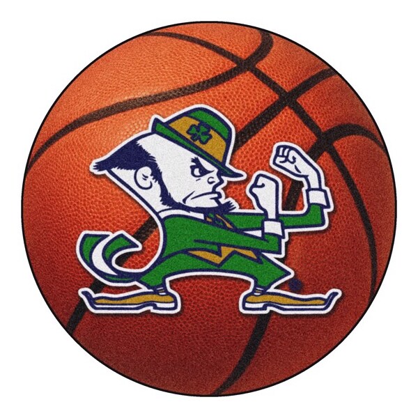 Fanmats Notre Dame Basketball Mat, Fighting Irish 6036 Zoro