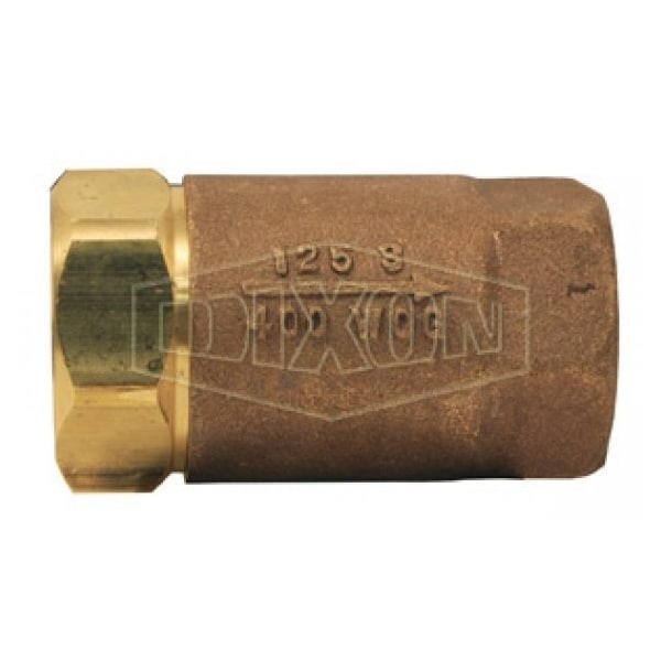 Dixon 3/4" FNPT Brass Ball Cone Check Valve 61-104 - main