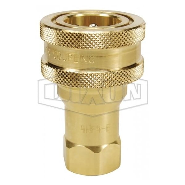 Dixon HSeries Poppet FNPT, 3/8", Coupler 3/8", BR 3HF3-B - main