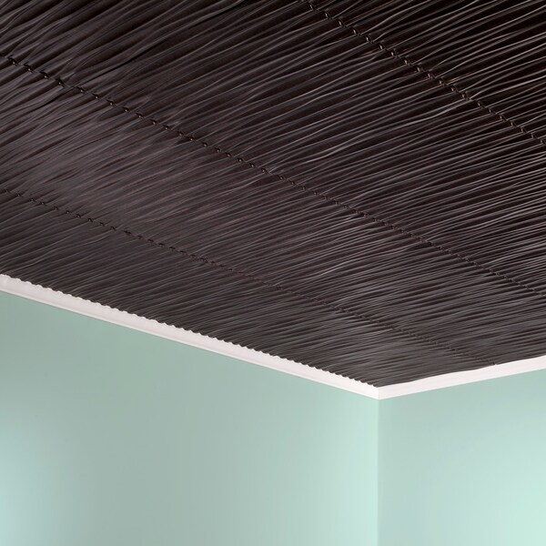 Fasade Dunes V 2Ftx2Ft Glue Up Ceiling Til, PK 5, 5 PK PG7027 - main