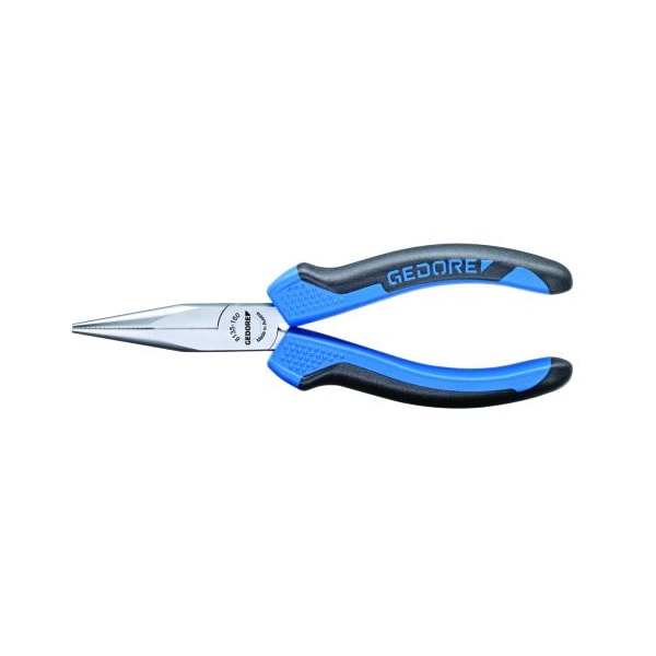 Gedore Needle Nose Pliers, 5-1/2", Material: Steel 6710610 - main