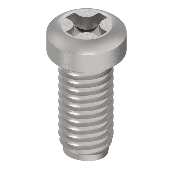 Zoro Select Thread Cutting Screw, M3 x 8 mm, Zinc Plated Steel Fillister Head Phillips Drive, 500 PK M67150.030.0008 - main