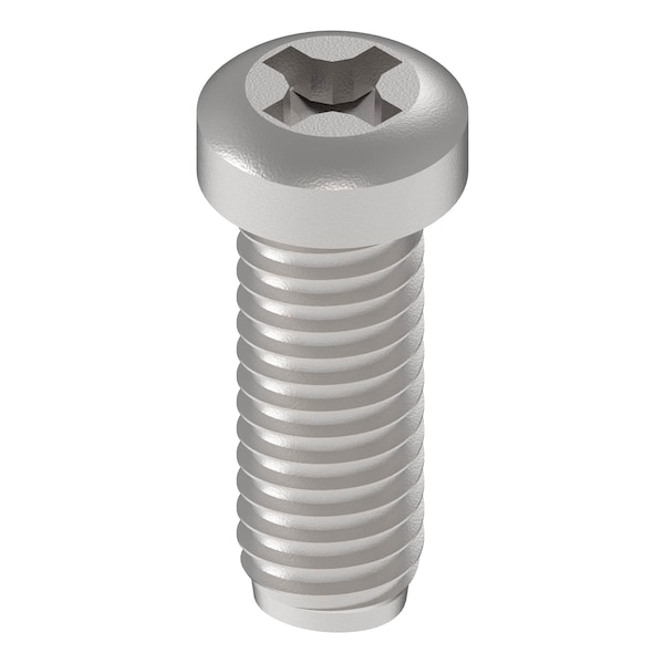 Zoro Select Thread Cutting Screw, M3 x 10 mm, Zinc Plated Steel Fillister Head Phillips Drive, 500 PK M67150.030.0010 - main