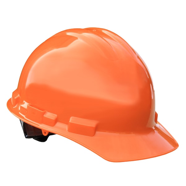 Radians Hard Hat, HDPE, 6 Point Ratchet, Type 1, Class E, Orange GHR6-ORANGE - main