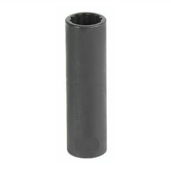 Grey Pneumatic 3/8" Drive, 13mm Size, Metric Socket, 12 Points, 13mm, 3/8"D, Impact, 12pt., D, Blk 1113MD - main