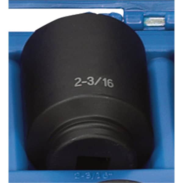 Grey Pneumatic 3/4" Drive, 2-3/16" Size, SAE Socket, 6 Points, 2-3/16", 3/4"D, 6pt. D 3070D - main