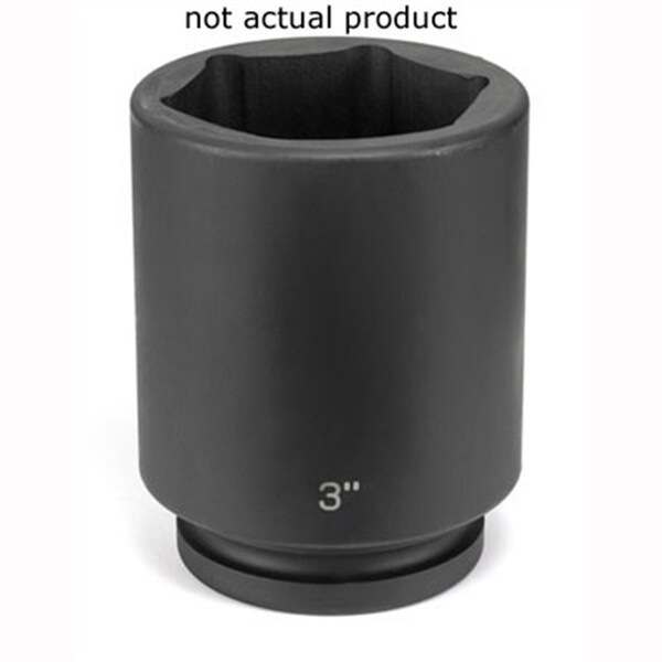 Grey Pneumatic 1" Drive, 1-15/16" Size, SAE Socket, 6 Points, 1-15/16", 1"D, Impact, D 4062D - main