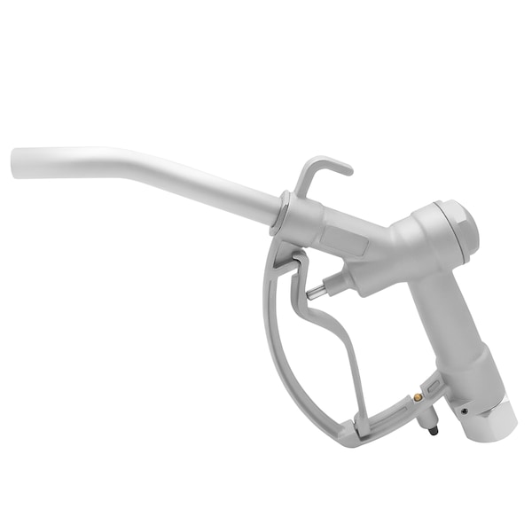 Groz Fuel Cntrl Nozzle, Manual, Curved, 3/4