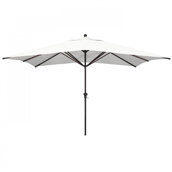 California Umbrella Patio Umbrella, Rectangle, 109.5" H, Sunbrella Fabric, Natural 194061012659 - main
