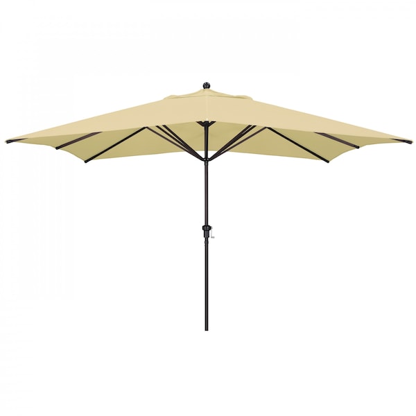 California Umbrella Patio Umbrella, Rectangle, 109.5" H, Sunbrella Fabric, Antique Beige 194061012673 - main