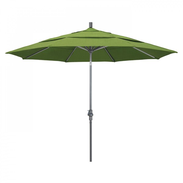 California Umbrella Patio Umbrella, Octagon, 110.5" H, Sunbrella Fabric, Spectrum Cilantro 194061012710 - main