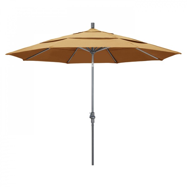 California Umbrella Patio Umbrella, Octagon, 110.5" H, Sunbrella Fabric, Wheat 194061012871 - main