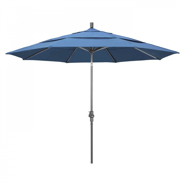 March Patio Umbrella, Octagon, 110.5" H, Pacifica Fabric, Capri GSCU118010-SA26-DWV