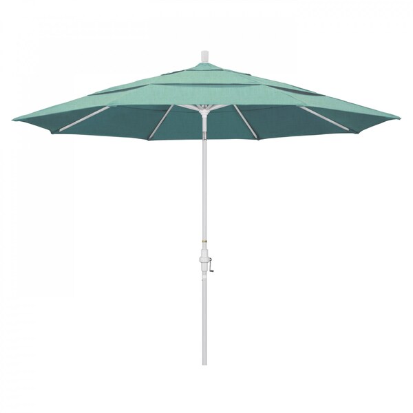 California Umbrella Patio Umbrella, Octagon, 110.5" H, Sunbrella Fabric, Spectrum Mist 194061014387 - main