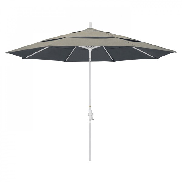California Umbrella Patio Umbrella, Octagon, 110.5" H, Sunbrella Fabric, Spectrum Dove 194061014400 - main