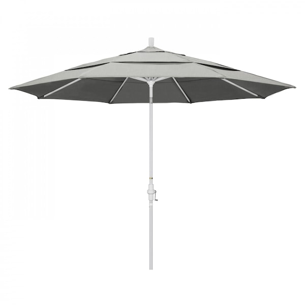 March Patio Umbrella, Octagon, 110.5" H, Sunbrella Fabric, Granite GSCU118170-5402-DWV