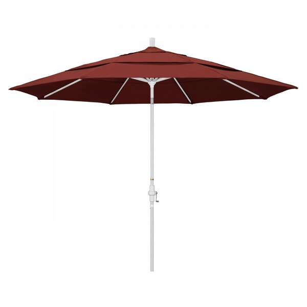 California Umbrella Patio Umbrella, Octagon, 110.5" H, Sunbrella Fabric, Henna 194061014516 - main