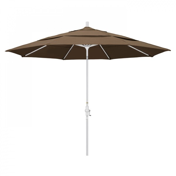 California Umbrella Patio Umbrella, Octagon, 110.5" H, Sunbrella Fabric, Cocoa 194061014608 - main