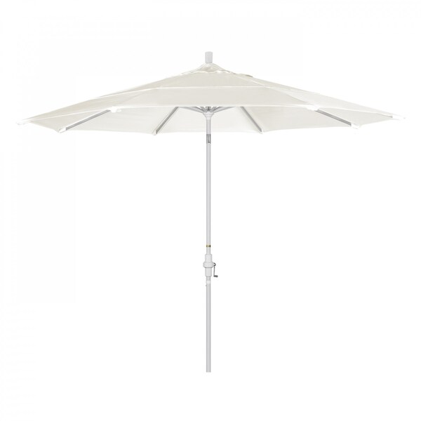 California Umbrella Patio Umbrella, Octagon, 110.5" H, Sunbrella Fabric, Canvas 194061014660 - main