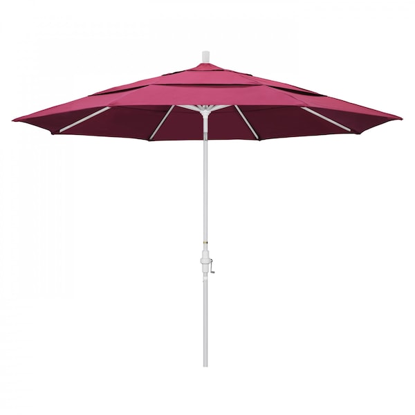 California Umbrella Patio Umbrella, Octagon, 110.5" H, Sunbrella Fabric, Hot Pink 194061014691 - main