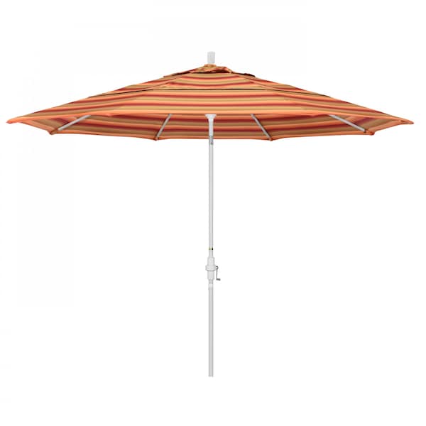 California Umbrella Patio Umbrella, Octagon, 110.5" H, Sunbrella Fabric, Astoria Sunset 194061014776 - main