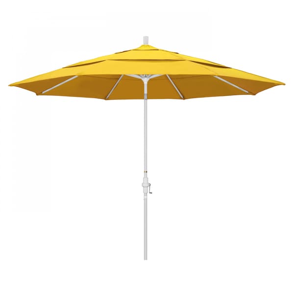 California Umbrella Patio Umbrella, Octagon, 110.5" H, Olefin Fabric, Lemon 194061014882 - main