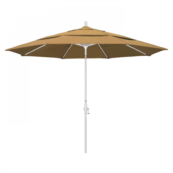March Patio Umbrella, Octagon, 110.5" H, Olefin Fabric, Straw GSCU118170-F72-DWV