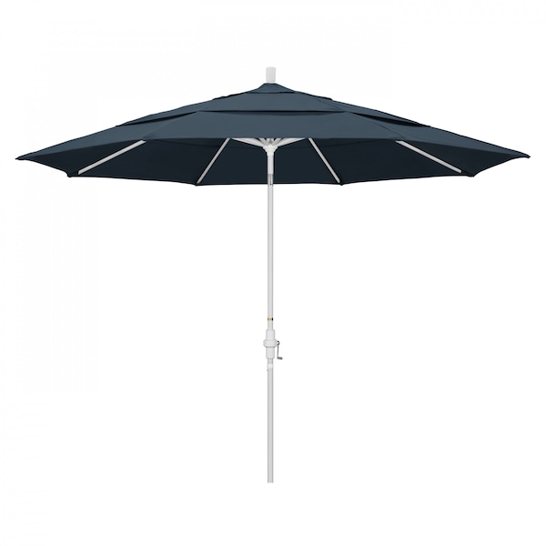 March Patio Umbrella, Octagon, 110.5" H, Pacifica Fabric, Sapphire GSCU118170-SA52-DWV