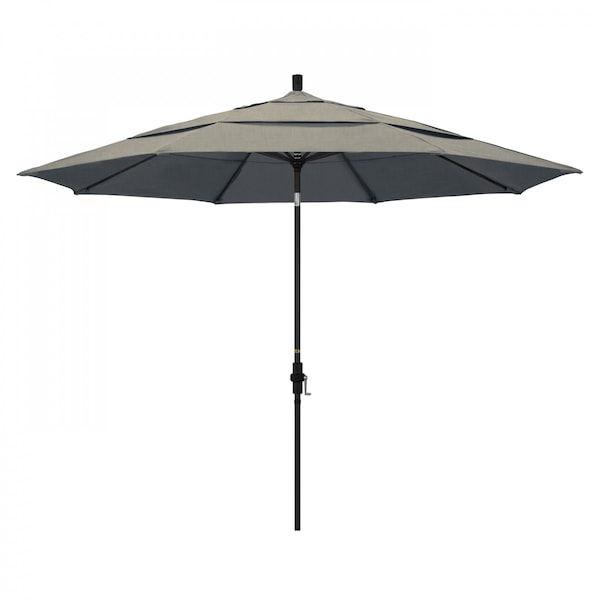 California Umbrella Patio Umbrella, Octagon, 110.5" H, Sunbrella Fabric, Spectrum Dove 194061015247 - main