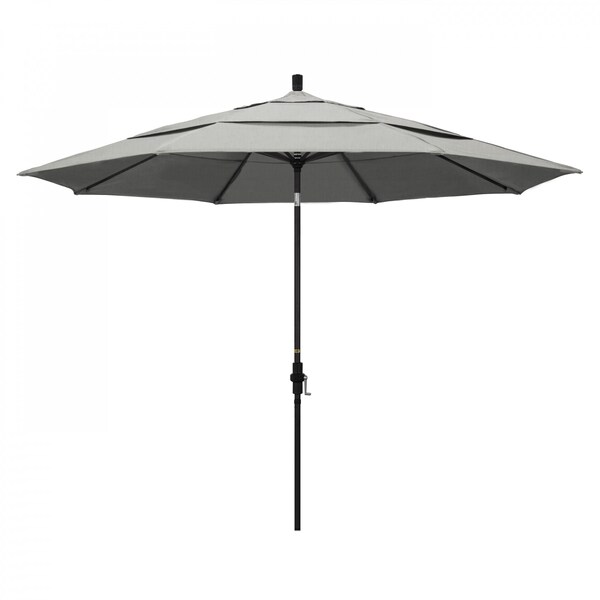 California Umbrella Patio Umbrella, Octagon, 110.5" H, Sunbrella Fabric, Granite 194061015292 - main