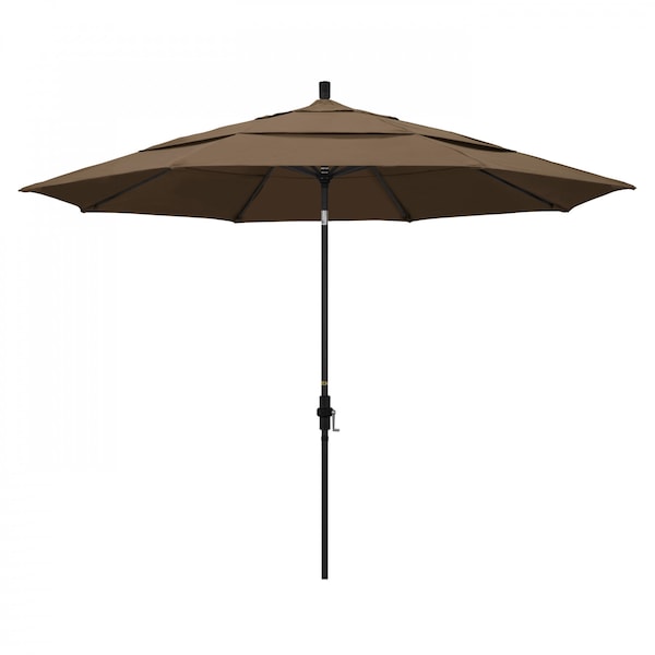 March Patio Umbrella, Octagon, 110.5" H, Sunbrella Fabric, Cocoa GSCU118302-5425-DWV
