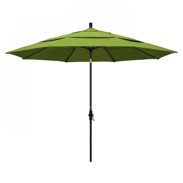 California Umbrella Patio Umbrella, Octagon, 110.5" H, Sunbrella Fabric, Macaw 194061015452 - main