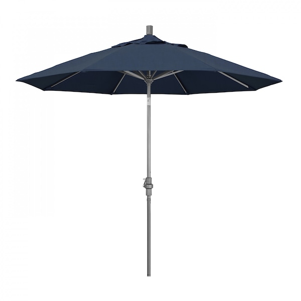 March Patio Umbrella, Octagon, 102.38" H, Sunbrella Fabric, Spectrum Indigo GSCU908010-48080