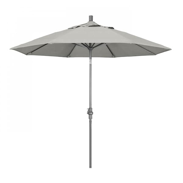 California Umbrella Patio Umbrella, Octagon, 102.38" H, Sunbrella Fabric, Granite 194061016138 - main