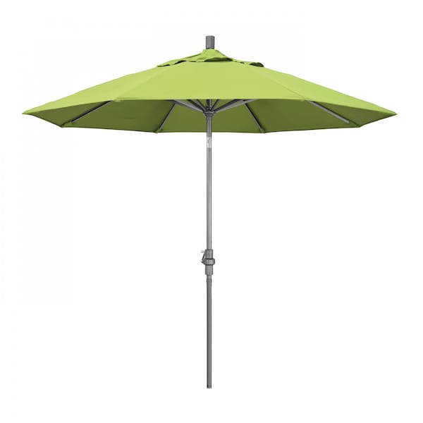 California Umbrella Patio Umbrella, Octagon, 102.38" H, Sunbrella Fabric, Parrot 194061016176 - main