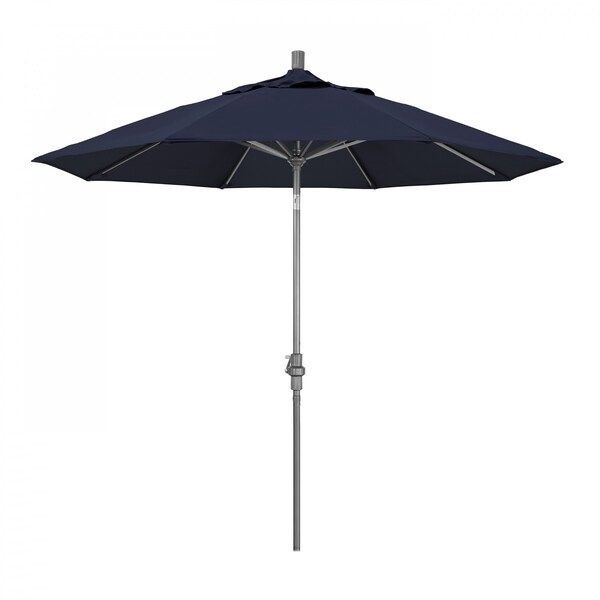 California Umbrella Patio Umbrella, Octagon, 102.38" H, Sunbrella Fabric, Navy 194061016312 - main