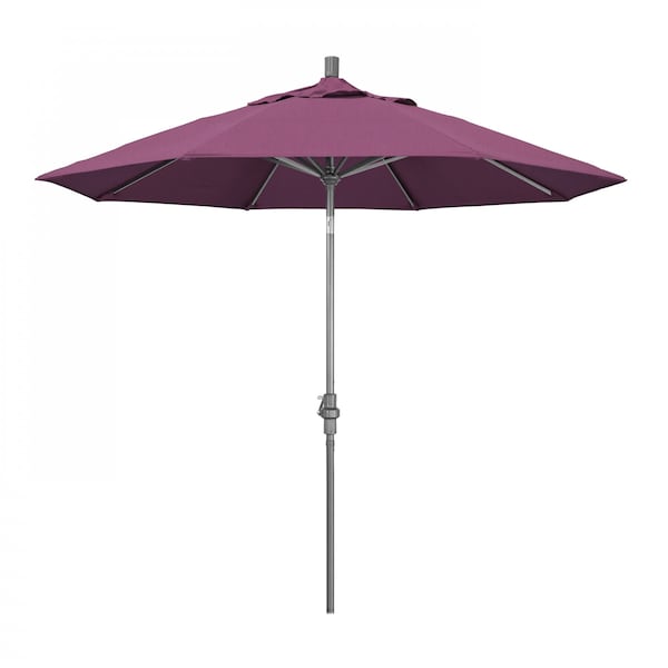 March Patio Umbrella, Octagon, 102.38" H, Sunbrella Fabric, Iris GSCU908010-57002
