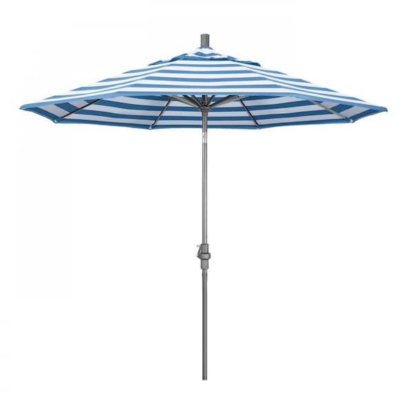 California Umbrella Patio Umbrella, Octagon, 102.38" H, Sunbrella Fabric, Cabana Regatta 194061016497 - main