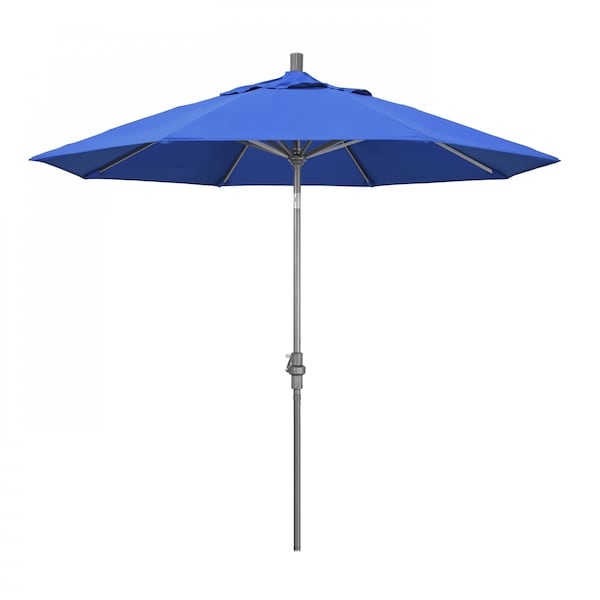 California Umbrella Patio Umbrella, Octagon, 102.38" H, Olefin Fabric, Royal Blue 194061016541 - main