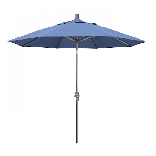 California Umbrella Patio Umbrella, Octagon, 102.38" H, Olefin Fabric, Frost Blue 194061016619 - main